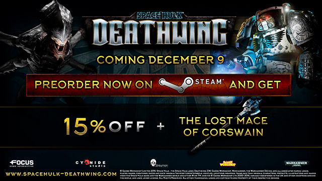 Preorder on Steam at 15% OFF and get an extra weapon