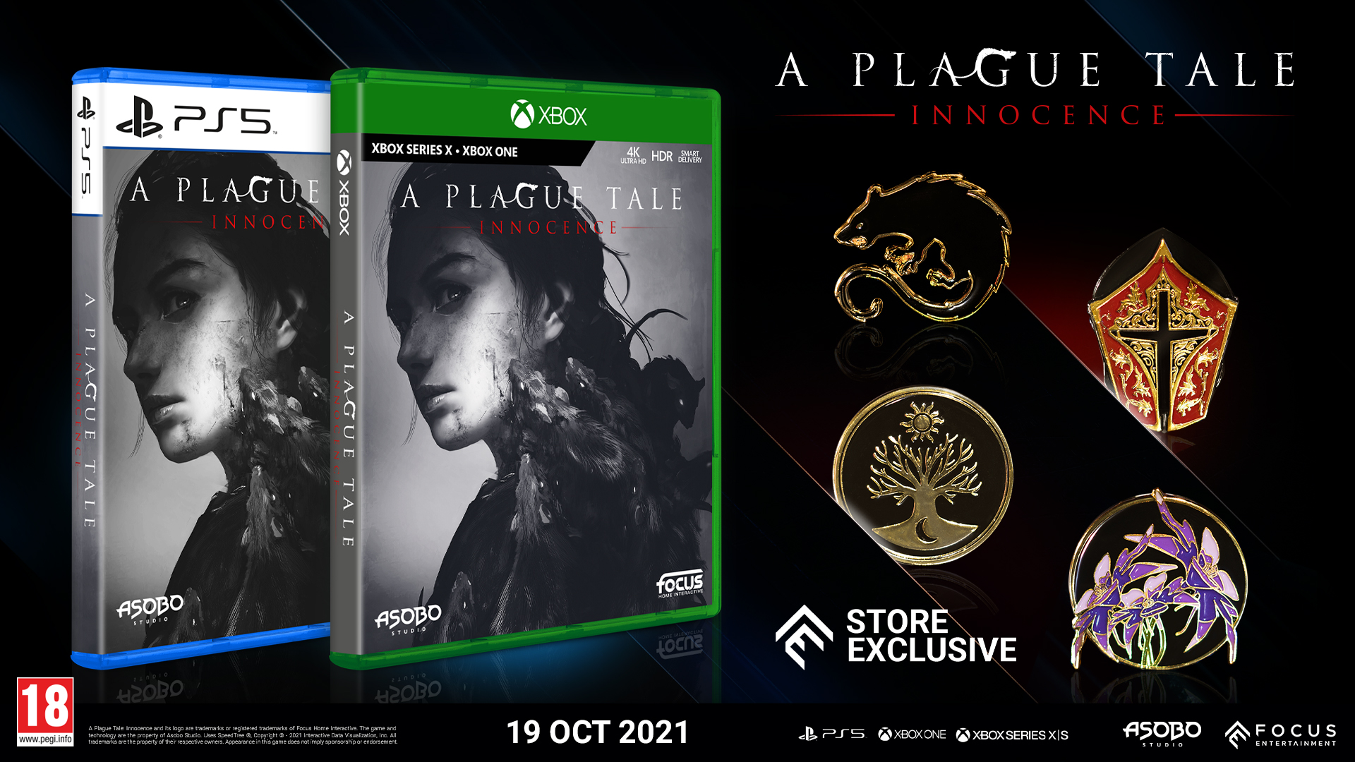 A Plague Tale: Innocence: PS5 and Xbox Series X retail copies now available  - Focus Entertainment, a plague tale requiem xbox one