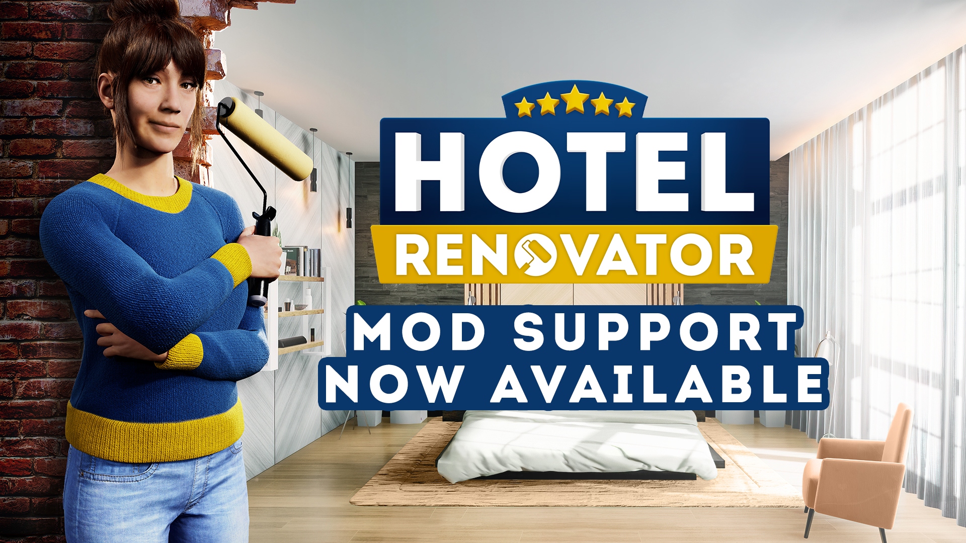 Hotel Renovator: Hotel Renovator Launches Mod Support with new DLCs. -  Focus Entertainment